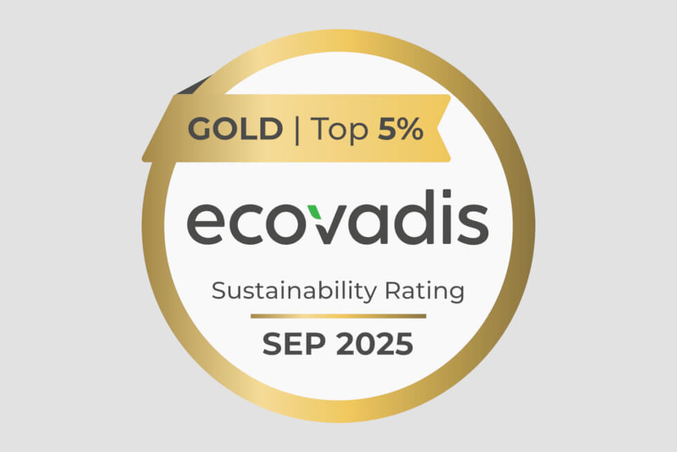 HTBA renews EcoVadis Gold Medal, ranking among the Top 5%of most sustainable companies evaluated last year
