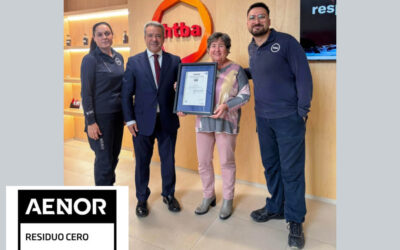 AENOR awards the Zero Waste certification to HTBA