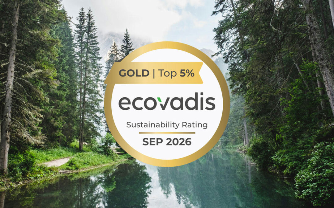 We renew our EcoVadis Gold Medal for the fourth consecutive year